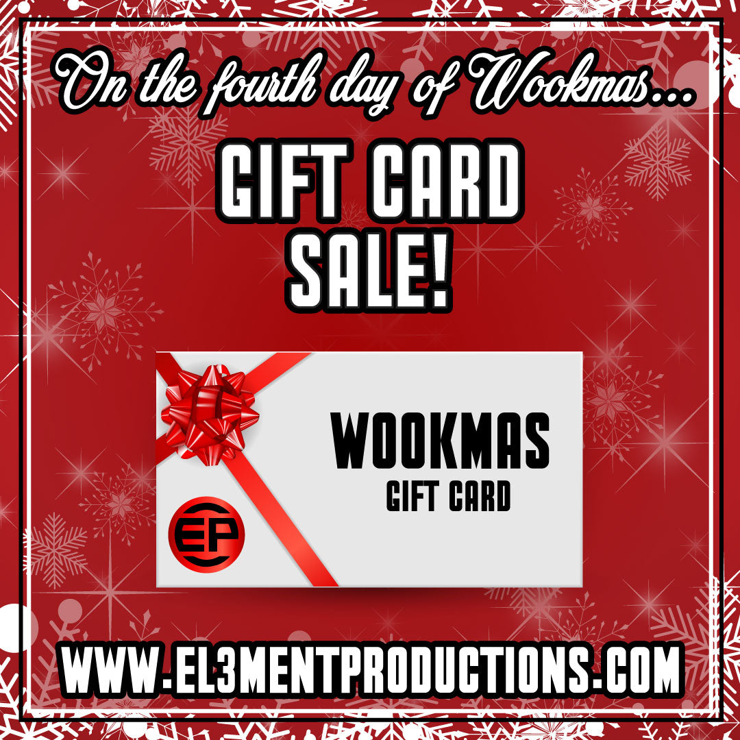 WOOKMAS BONUS GIFT CARDS